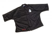 Groomer-Jacke schwarz mit Beardie Gr.L/XL